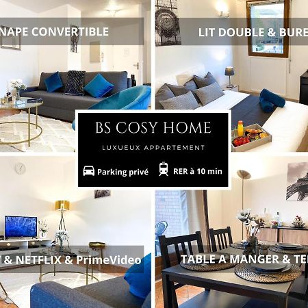 Luxueux Appartement Evry Centre - Parking - Rer A 10 Min Courcouronnes ภายนอก รูปภาพ